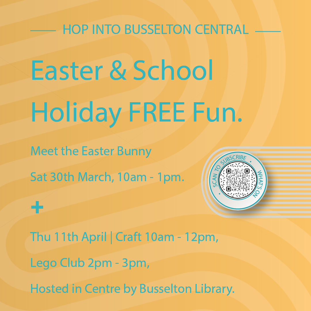 Meet The Easter Bunny School Holiday Craft Busselton Shopping Centre